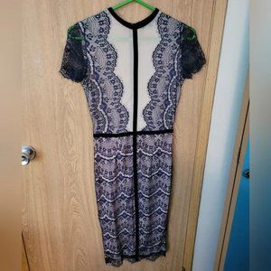 MissGuided lace dress UK8/US4